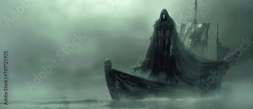 Compose a haunting sonnet inspired by the image of a lone figure standing on the edge of a cliff