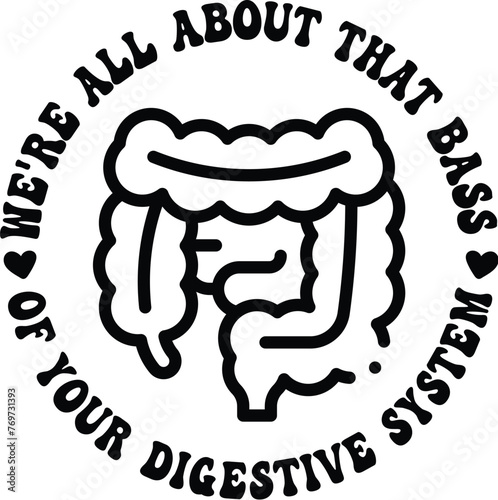 Gastro Vector, Gastroenterology Design, Printable Gastro Tech Quote 