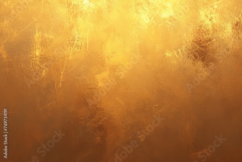 A shiny golden background with a subtle texture © Photo And Art Panda