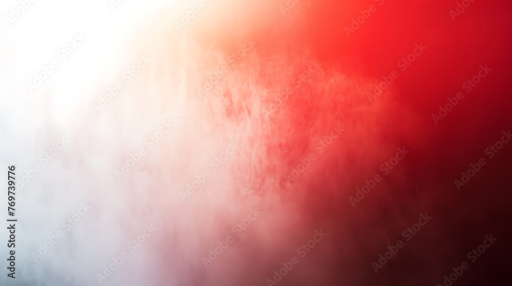 Bright red gradient shine background. generative ai
