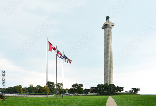 Perry's Victory and International Peace Memorial
in Put-in-Bay, OH, October