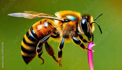 A coloful honey bee (142)