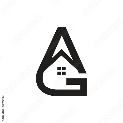 Ag real estate Business Logo vector template