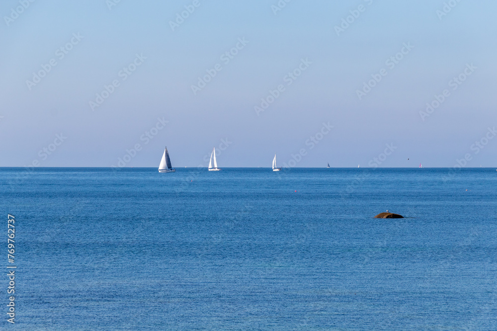 Fototapeta premium sailboat on the sea