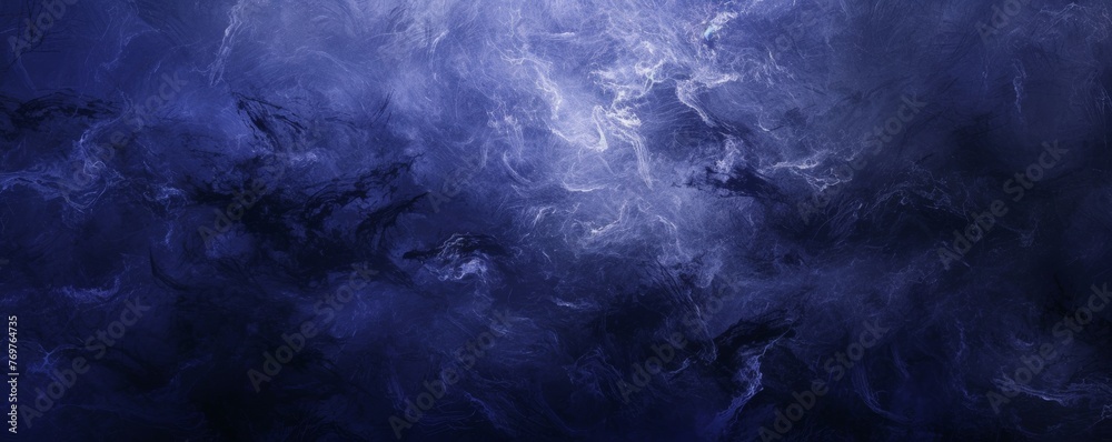 Abstract blue textured background with cloud-like patterns