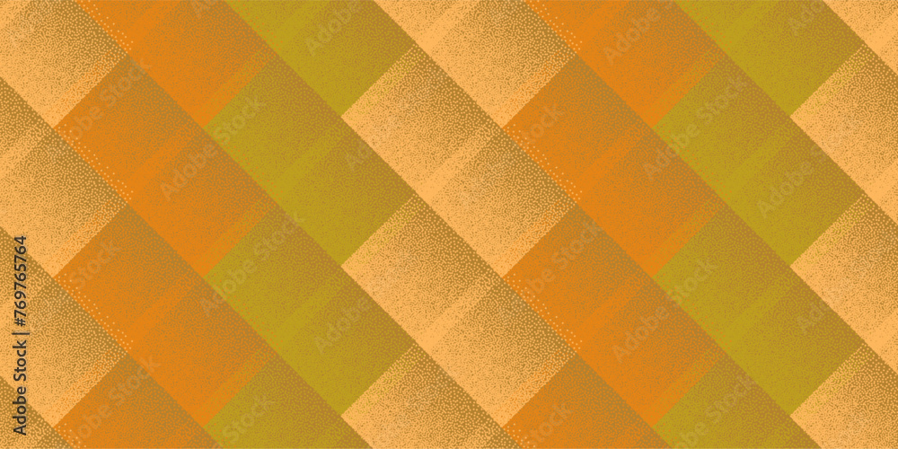 Fade dotwork rhombus shapes vector geometric seamless pattern. Fade dotwork rhombus shapes vector geometric seamless pattern.