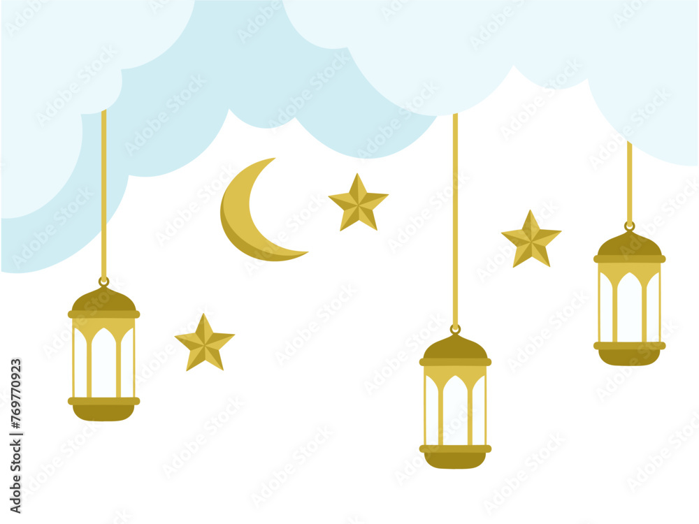 Ramadhan Kareem Lantern Background Illustration
Ramadhan Kareem Lantern Background Illustration