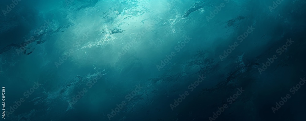 Fototapeta premium Abstract blue and teal textured background