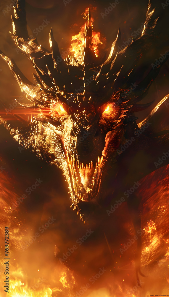 Fototapeta premium Fantasy Dragon