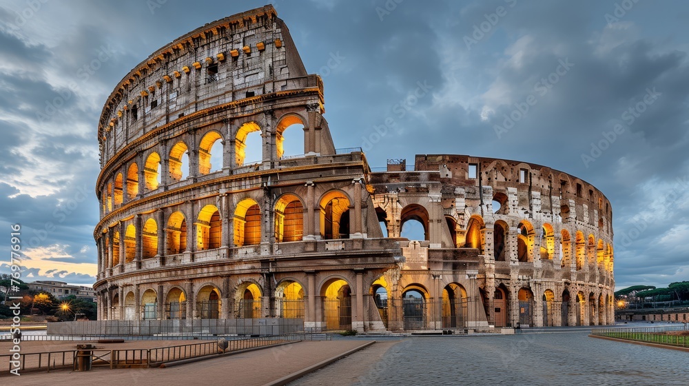Majestic Colosseum at Twilight