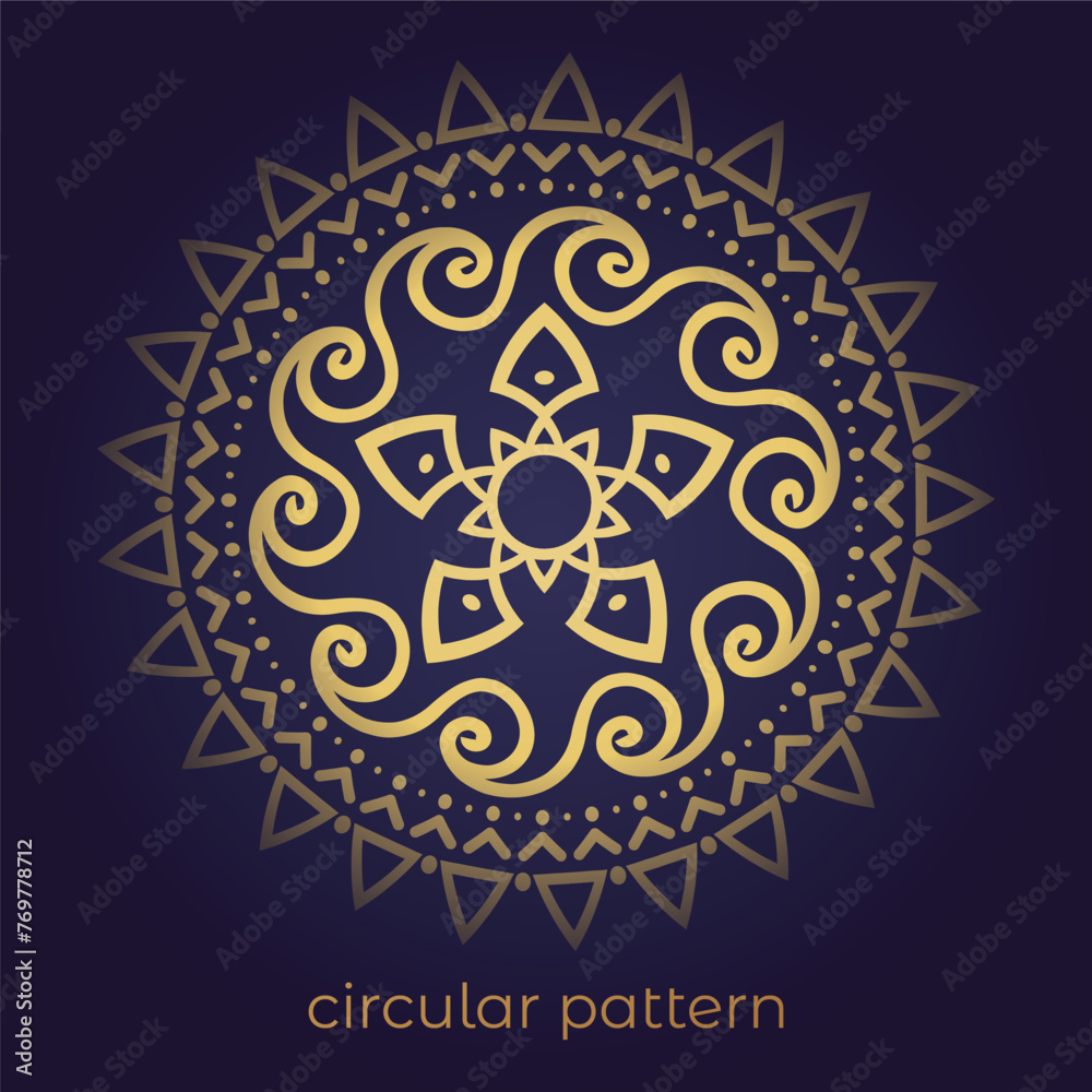 luxury mandala pattern background, circular pattern vector design luxury mandala pattern background, circular pattern vector design