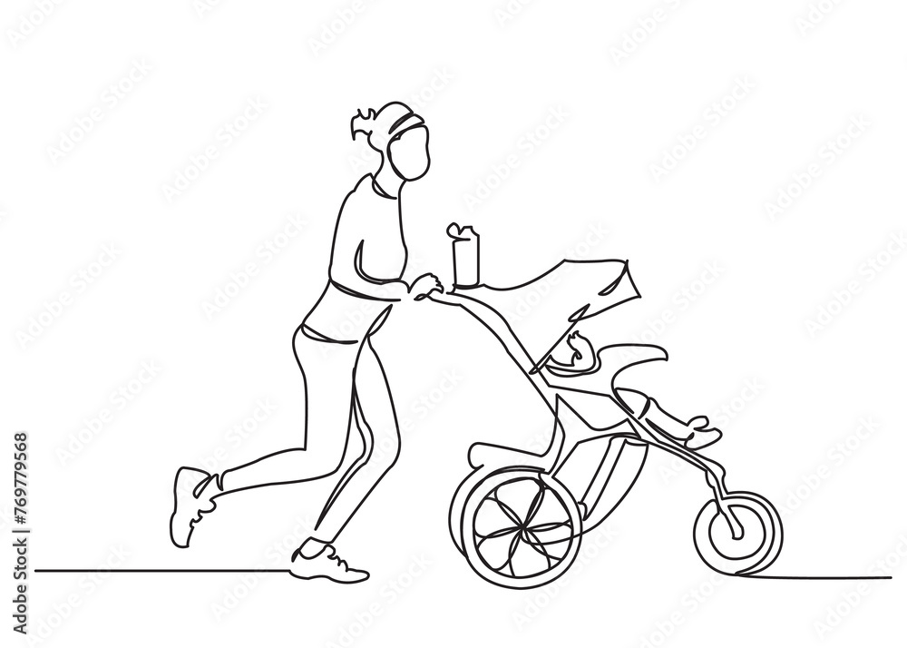 running with a stroller running with a stroller