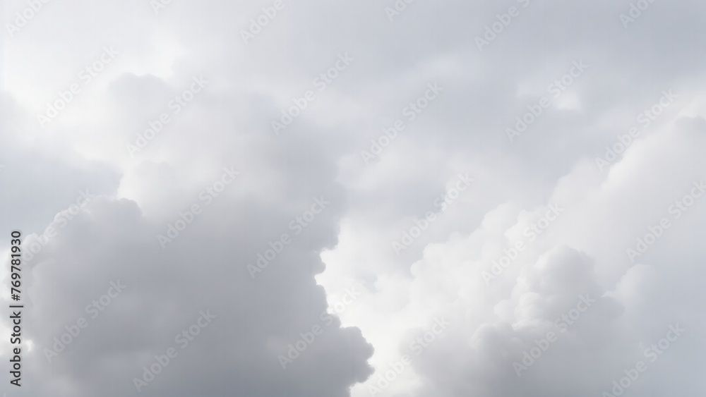 White Atmospheric background of smoke and clouds. Spooky cloudscape with ethereal swirls White Atmospheric background of smoke and clouds. Spooky cloudscape with ethereal swirls