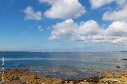 view of the sea and clouds