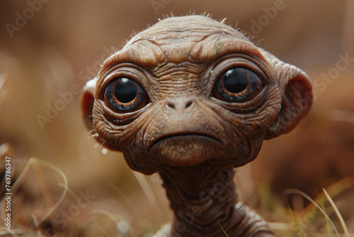 My version of a cute little extraterrestrial named E.T.