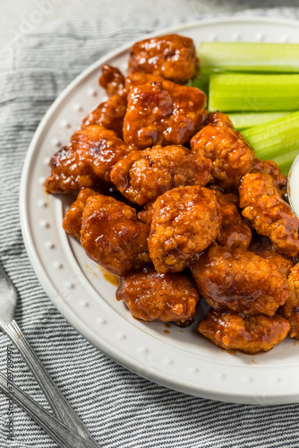 Spicy Boneless Barbecue Chicken Wings