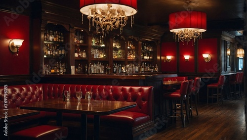 interior of a restaurant