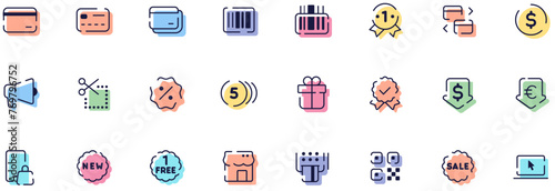 Set of E-Commerce icons
