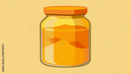  A jar filled with bright orange turmeric powder a powerful antiinflammatory ingredient commonly used in Chinese herbal medicine.