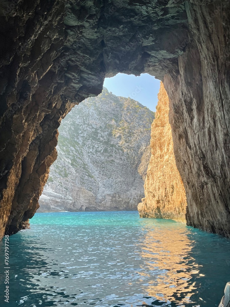cave in the sea
