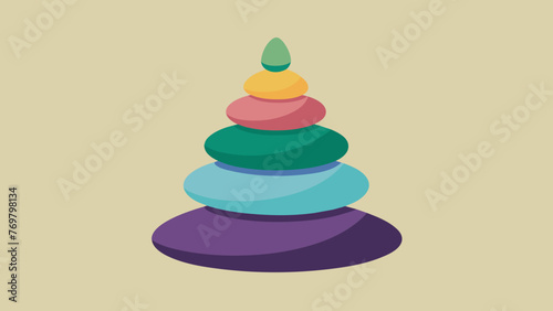  A stack of polished gemstones representing the use of crystals and gemstones in traditional healing ods for balancing energy and promoting
