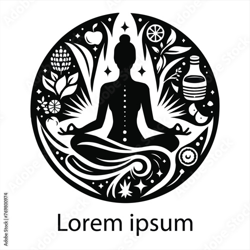 yoga lotus position