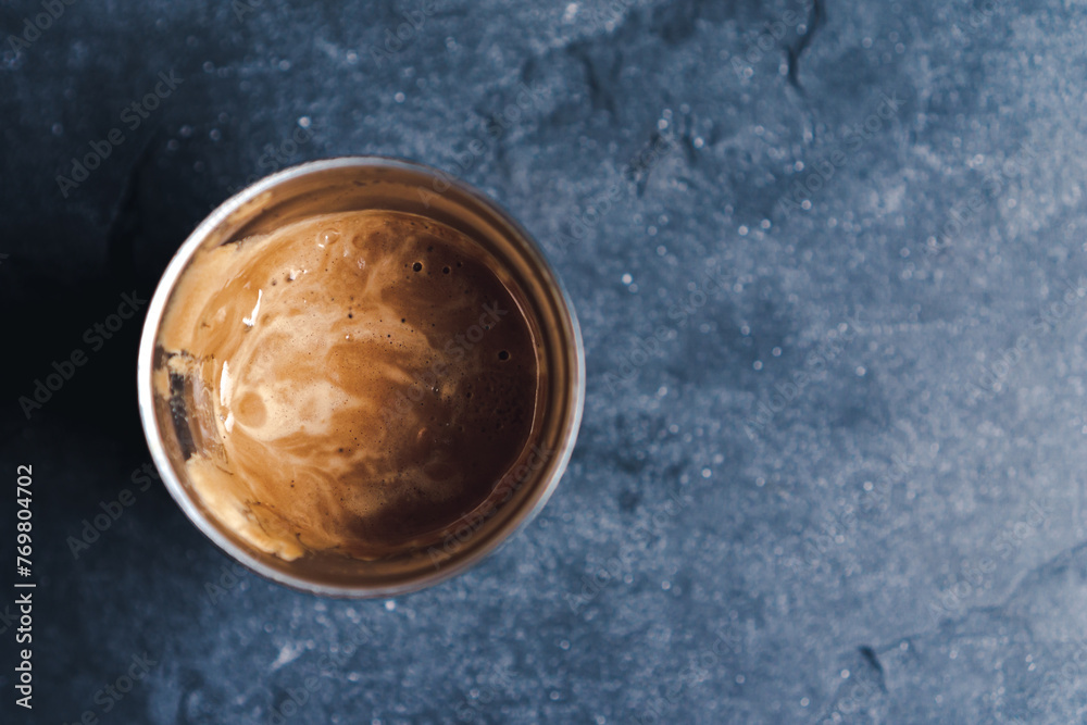 Dalgona coffee, also known as whipped coffee, is a trendy and indulgent beverage Dalgona coffee, also known as whipped coffee, is a trendy and indulgent beverage