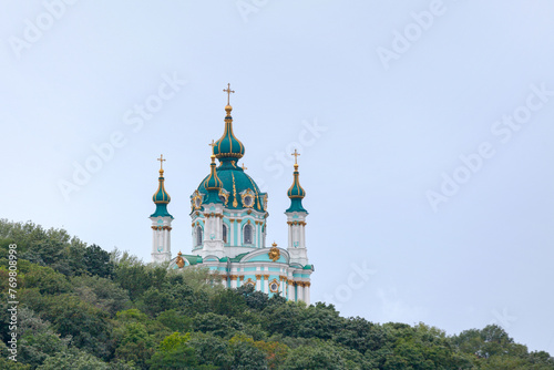 The Saint Andrew's Church in Kiev