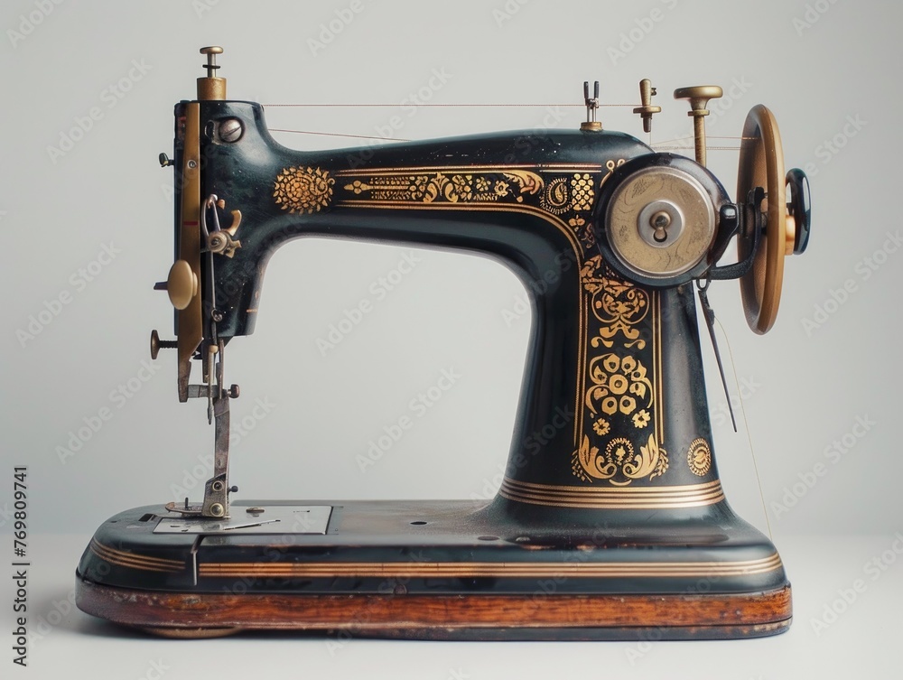 HD Antique Sewing Machine