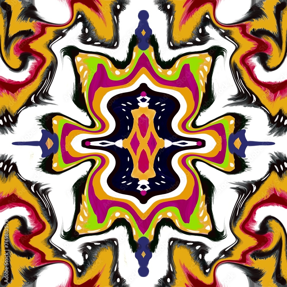 Cute Hand drawn abstract seamless pattern Cute Hand drawn abstract seamless pattern