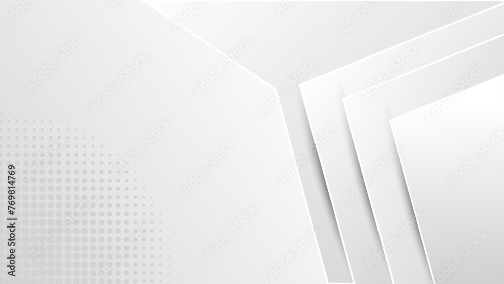 White modern abstract background design White modern abstract background design