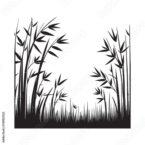 wheat tree simple vector logo - 020