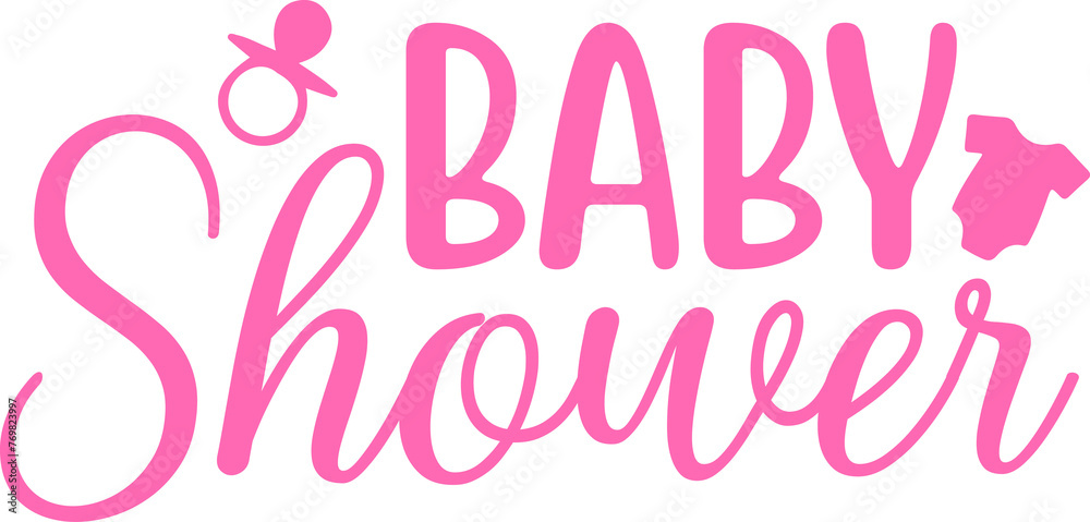 Baby shower typography design on plain white transparent isolated background for card, shirt, hoodie, sweatshirt, apparel, tag, mug, icon, poster or badge Baby shower typography design on plain white transparent isolated background for card, shirt, hoodie, sweatshirt, apparel, tag, mug, icon, poster or badge