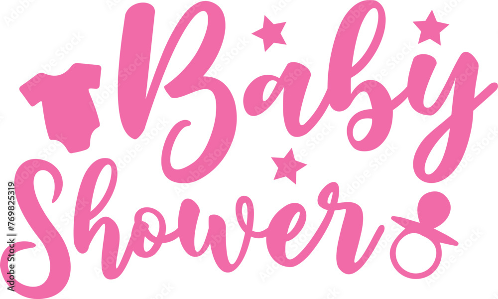 Baby shower typography design on plain white transparent isolated background for card, shirt, hoodie, sweatshirt, apparel, tag, mug, icon, poster or badge Baby shower typography design on plain white transparent isolated background for card, shirt, hoodie, sweatshirt, apparel, tag, mug, icon, poster or badge