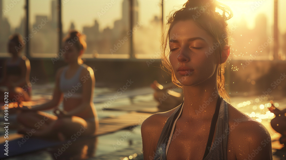 custom made wallpaper toronto digitalpeople at yoga studio