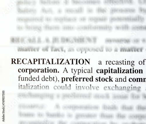 recapitalization photo