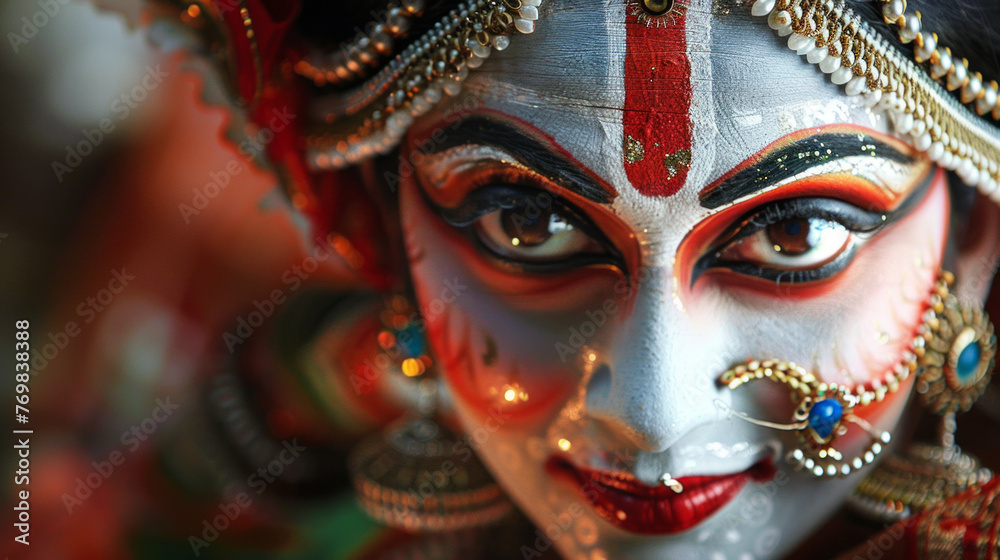 An array of intricate Indian clothing and jewelry showing delicate craftsmanship and vivid colors An array of intricate Indian clothing and jewelry showing delicate craftsmanship and vivid colors