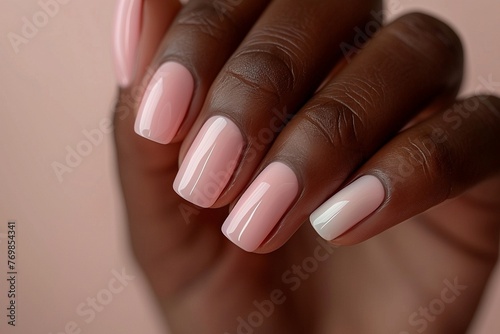Soft Pink Manicure