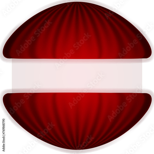Free Download red curtain  design vector background - GFXLoad