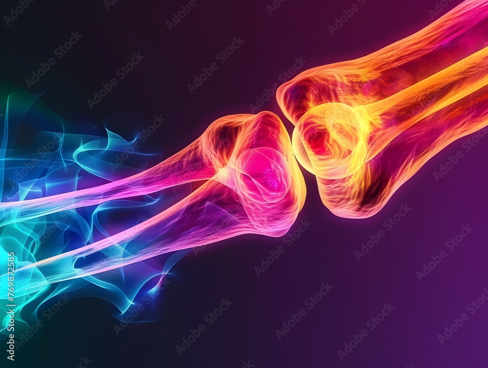 Vibrant Animated Synovial Joint Motion for Medical and Health App ...