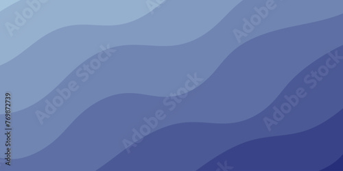 Blue background with abstract wave spiral modern element for banner, presentation design and flyer	