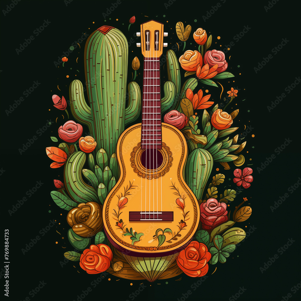 Cinco de Mayo background. Cinco de Mayo background.