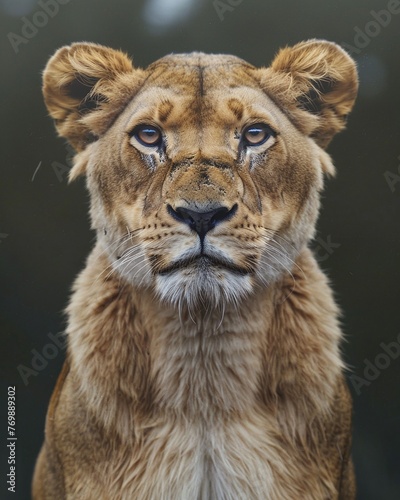 portrait of a lioness © Spyrydon