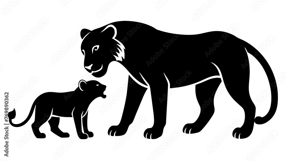 Obraz premium Animals and svg file