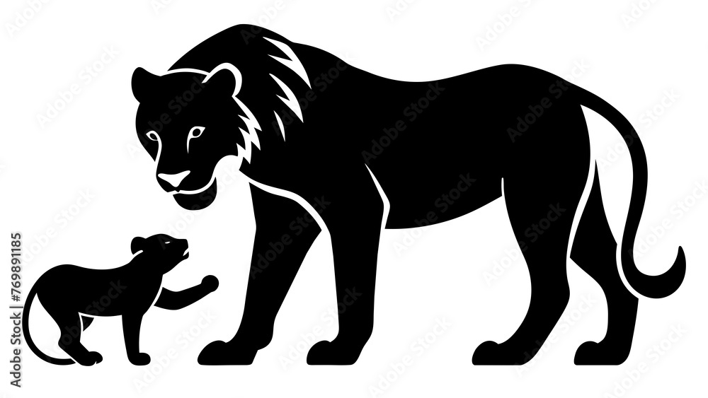 Obraz premium Animals and svg file