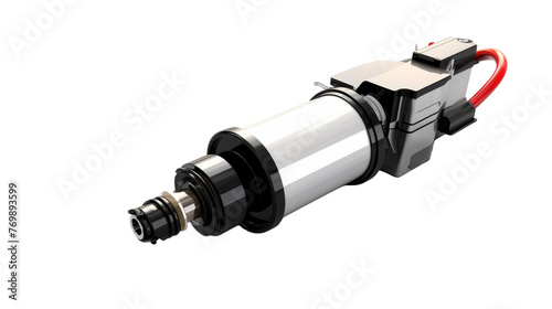 Isolated Ignition Coil on transparent background.