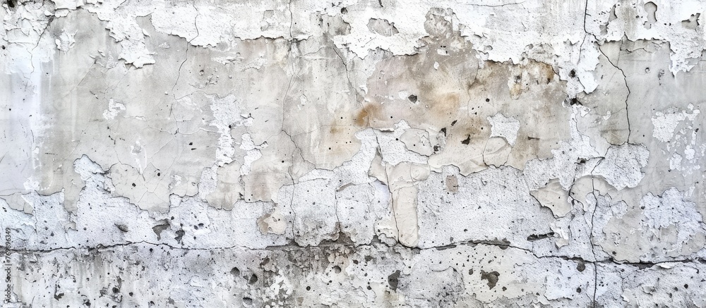 Obraz premium Light gray wall texture: Aged surface.