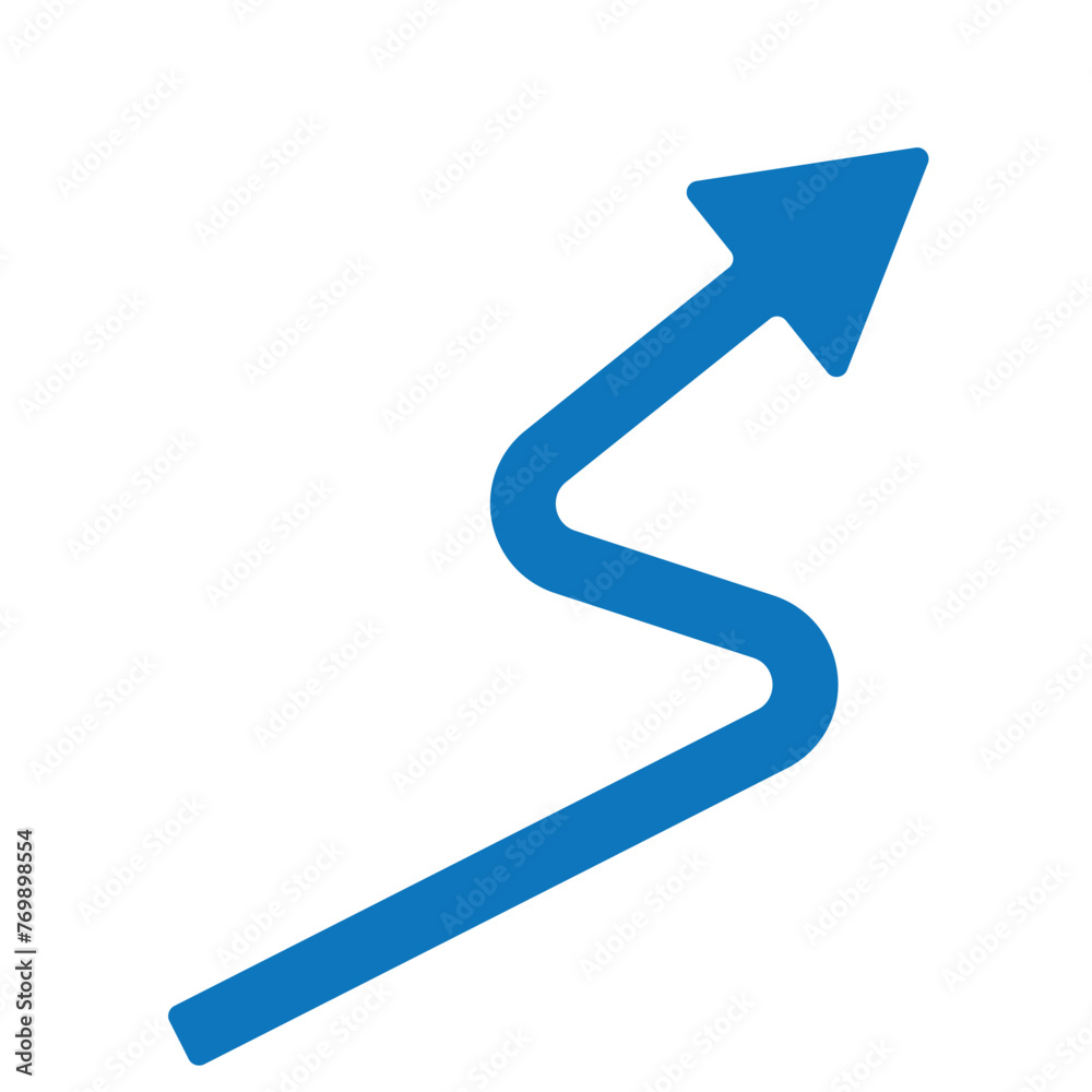 Red direction arrow on a white background eps 10 Red direction arrow on a white background eps 10