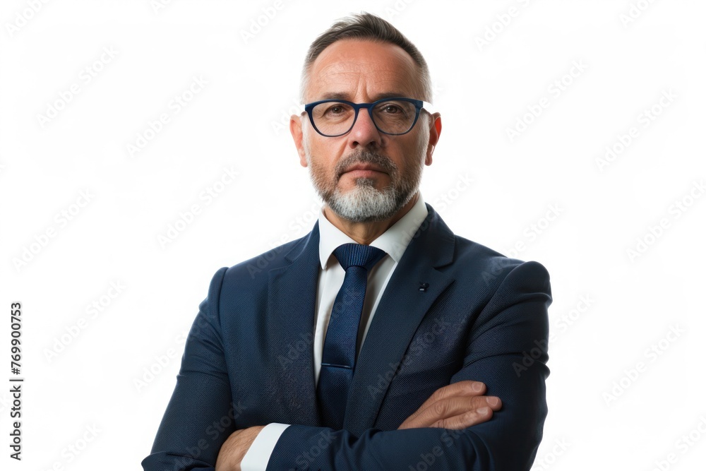 Portrait of a seasoned financial manager Portrait of a seasoned financial manager