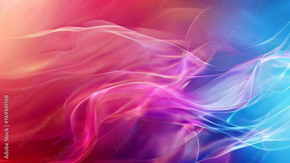 Abstract background with blue, pink and red waves. Vector illustration. Abstract background with blue, pink and red waves. Vector illustration.